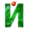🎄 Эмодзи «Новогодние буквы и значки» для Telegram
