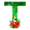 🎄 Эмодзи «Новогодние буквы и значки» для Telegram