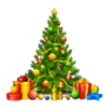 🎄 Эмодзи «Новогодние буквы и значки» для Telegram