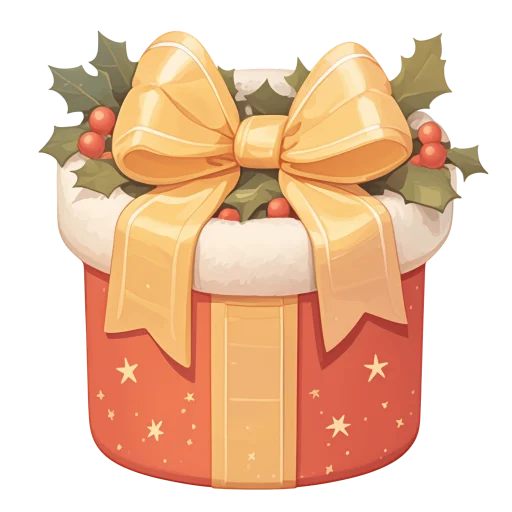 💚 Стикер «новогодний уют» для Telegram