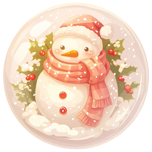 💚 Стикер «новогодний уют» для Telegram