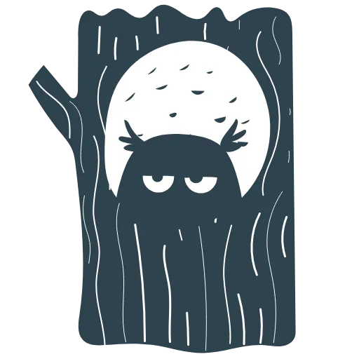 🦉 Эмодзи «Нуар» для Telegram