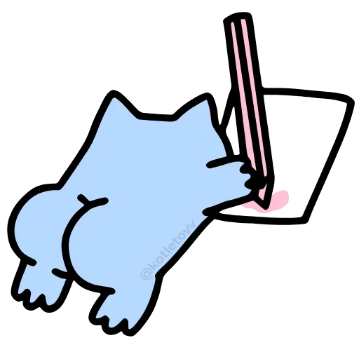 🍑 Эмодзи «Nub Nub Cat» для Telegram