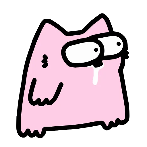 😳 Эмодзи «Nub Nub Cat» для Telegram