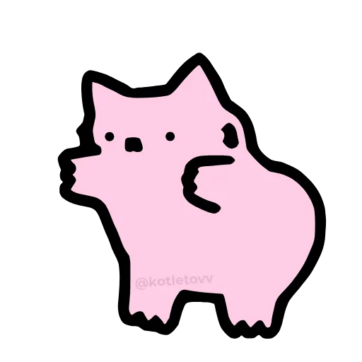 🕺 Эмодзи «Nub Nub Cat» для Telegram