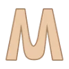 〰 Эмодзи «Нюдовый пак в осенних оттенках» для Telegram