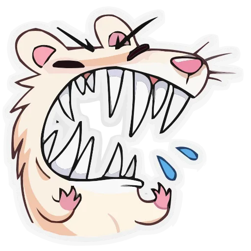 😤 Эмодзи «Нутри» для Telegram