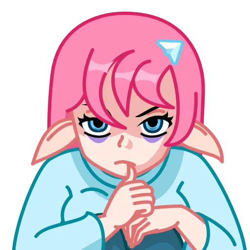 Стикер 13 Nya Chan