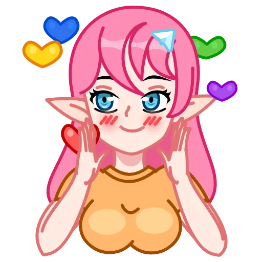 Стикер 16 Nya Chan