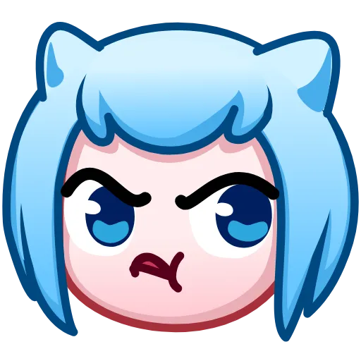 Стикер 12 Nya Emoji