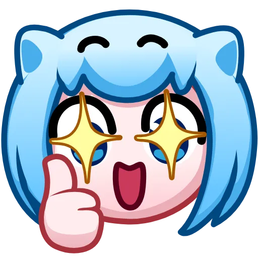 Стикер 25 Nya Emoji