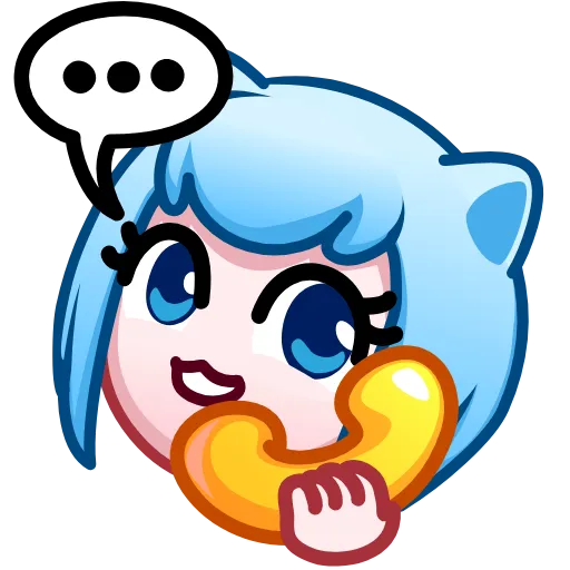 Стикер 28 Nya Emoji