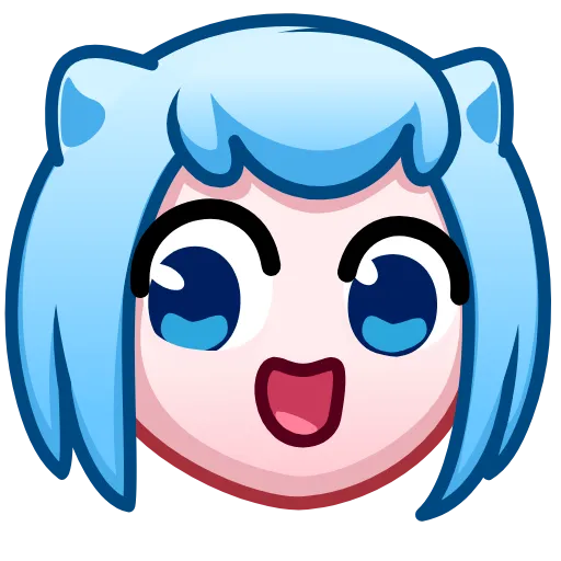 Стикер 7 Nya Emoji
