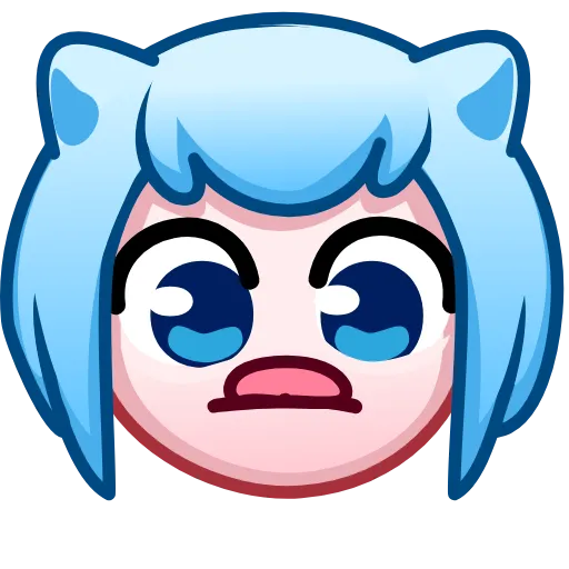 Стикер 10 Nya Emoji