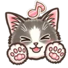 Стикер 61 Nyanko