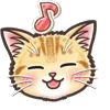 Стикер 47 Nyanko