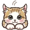 Стикер 43 Nyanko