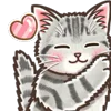 Стикер 41 Nyanko