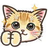 Стикер 44 Nyanko