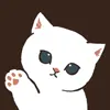 Стикер 34 🥰 Видеоанимированный набор эмоджи с анимешным котиком Нянко