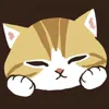 Стикер 29 🥰 Видеоанимированный набор эмоджи с анимешным котиком Нянко