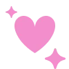 💖 Эмодзи «Розовые буквы, косметика» для Telegram