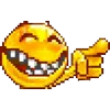 Стикер 45 Obosrach Emoji