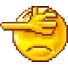 Стикер 24 Obosrach Emoji