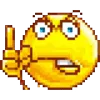 Стикер 23 Obosrach Emoji