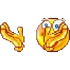 Стикер 33 Obosrach Emoji