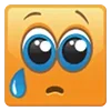 Стикер 11 Смайлики 😁 из Одноклассников 😃🙂😟😐😳☺️😢😁