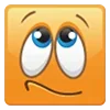 Стикер 6 Смайлики 😁 из Одноклассников 😃🙂😟😐😳☺️😢😁