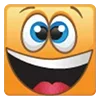 Стикер 24 Смайлики 😁 из Одноклассников 😃🙂😟😐😳☺️😢😁