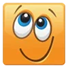 Стикер 16 Смайлики 😁 из Одноклассников 😃🙂😟😐😳☺️😢😁