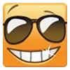 Стикер 20 Смайлики 😁 из Одноклассников 😃🙂😟😐😳☺️😢😁