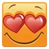 Стикер 17 Смайлики 😁 из Одноклассников 😃🙂😟😐😳☺️😢😁