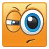 Стикер 25 Смайлики 😁 из Одноклассников 😃🙂😟😐😳☺️😢😁