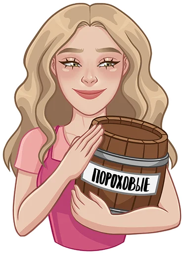 🛢️ Стикер «Охтинка» для Telegram