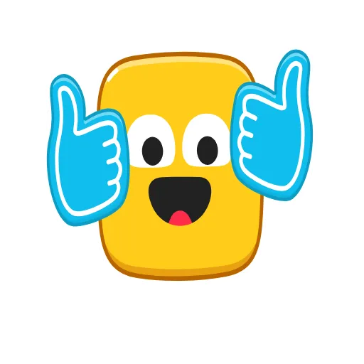 Стикер 2 👌 OK Emojis - эмоции это ок! (Одноклассники)