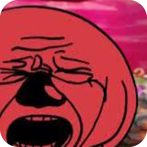 🫥 Стикер «ミᵒᵘᵗᶜᵒᵐᵉ ⁽ᵒᵐ⁾ 彡» для Telegram