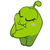 Стикер 13 Om Nelle Emoji