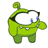 Стикер 11 Om Nelle Emoji