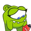 Стикер 14 Om Nelle Emoji