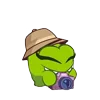 Стикер 4 Om Nelle Emoji
