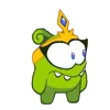 Стикер 24 Om Nelle Emoji