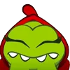 Стикер 6 Om Nelle Emoji