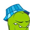 Стикер 37 Om Nom Emoji
