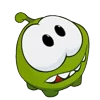 Стикер 2 Om Nom Emoji