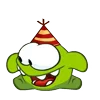 Стикер 34 Om Nom Emoji