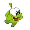 Стикер 8 Om Nom Emoji